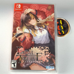 FATAL TWELVE Switch Limited Run Game (EN-JP) LRG New SEKAI Bishojo Adventure