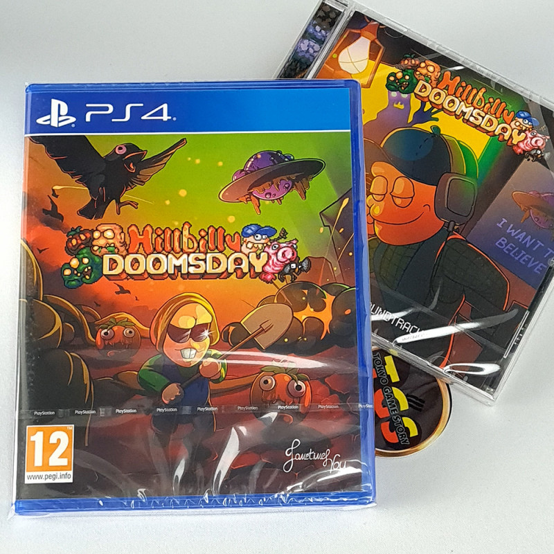 Hillbilly Doomsday +OST CD PS4 EU Game in ENGLISH NEW Red Art Games Action, Platformer, Shooter