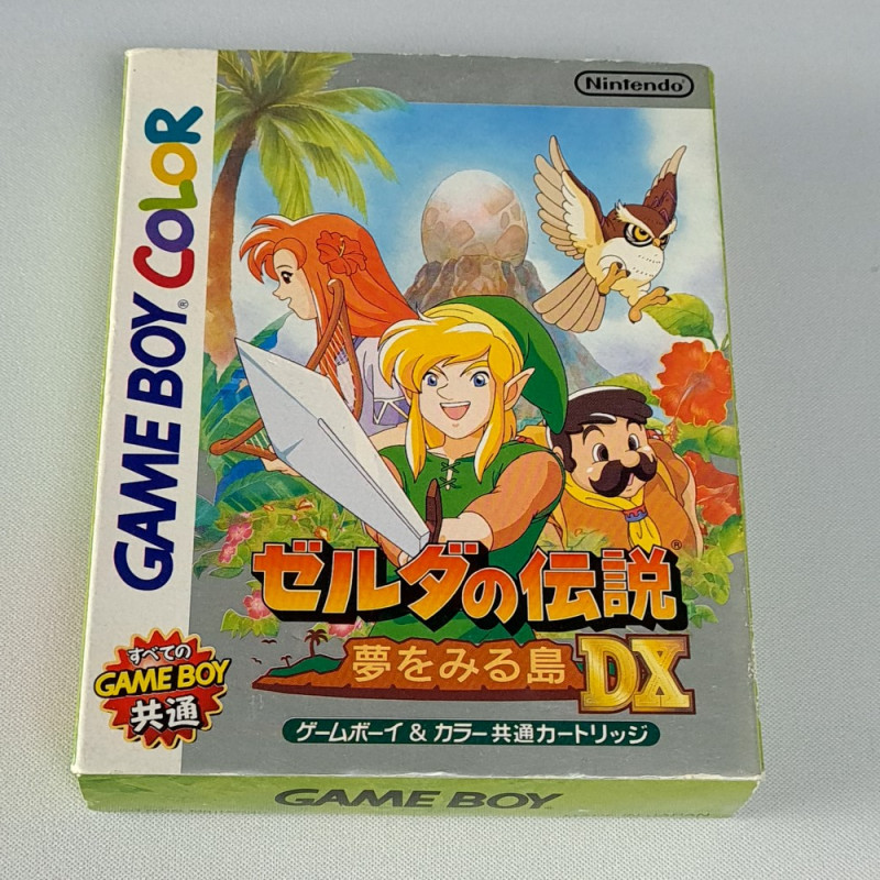 Legend of Zelda Link's Awakening Yume O Miru Shima DX Game Boy Color ...