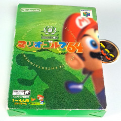 Mario Golf 64 + Bonus Card Nintendo 64 Japan Game N64 Camelot Sport Golf