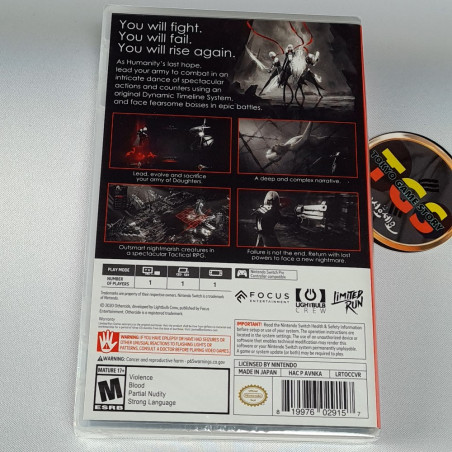 OTHERCIDE SWITCH NEW Limited Run Game in EN-FR-DE-ES-IT-PT-KR-JP-CH Focus Tactical RPG