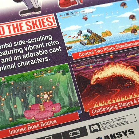 Horgihugh And Friends SWITCH US NEW Game In EN-JP AKSYS Schmup 2022