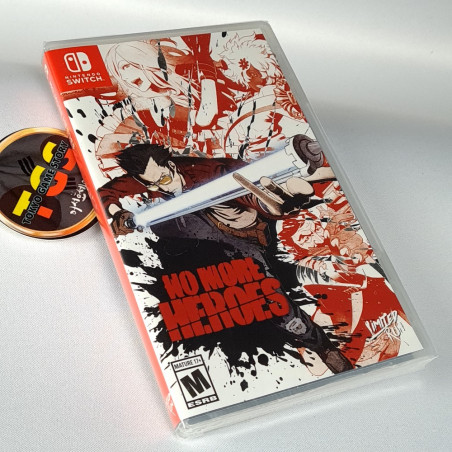 NO MORE HEROES Switch NEW Limited Run Game LRG099 (FR-EN-DE-IT-ES-JP-KR-CH) Action