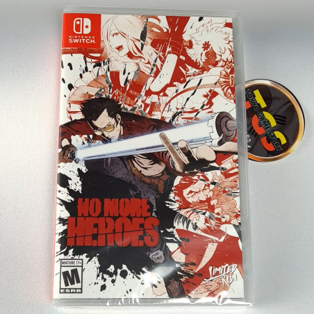 NO MORE HEROES Switch Limited Run Game LRG099 NEW (FR-EN-DE-IT-ES-JP-KR-CH) Action
