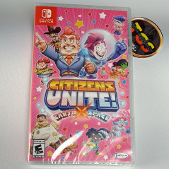 CITIZENS UNITE!/ EARTH X SPACE SWITCH Limited Run Game in EN-FR-DE-ES-IT-JP NEW Strategy RPG Kemco