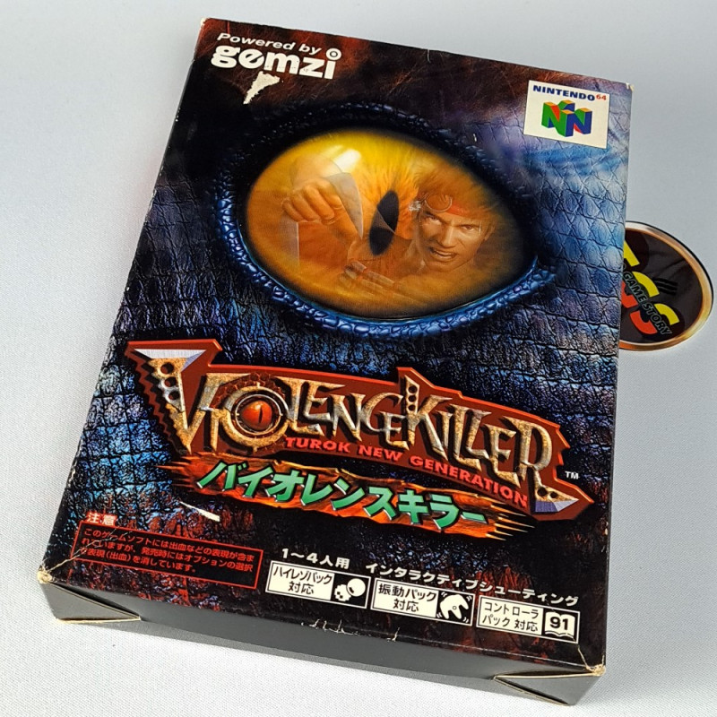 Violence Killer: Turok New Generation Nintendo 64 Japan Game N64 FPS ACCLAIM 1999