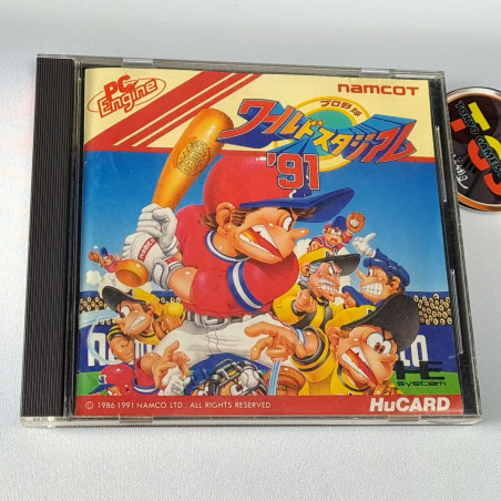PRO YAKYU WORLD STADIUM 91 Nec PC Engine Hucard Japan Ver. PCE Namcot Baseball