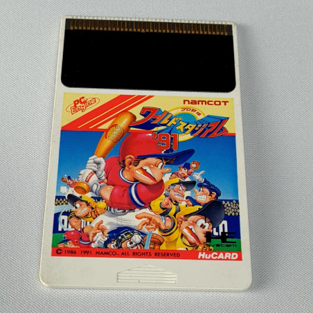 PRO YAKYU WORLD STADIUM 91 Nec PC Engine Hucard Japan Ver. PCE Namcot Baseball