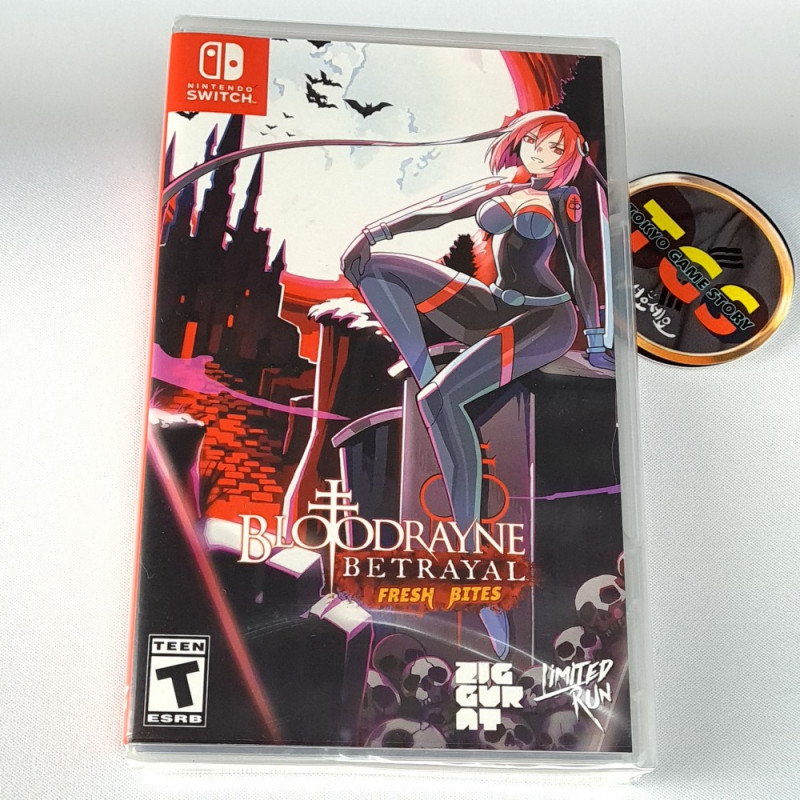 BLOODRAYNE BETRAYAL: FRESH BITES SWITCH NEW Limited Run Game in EN 