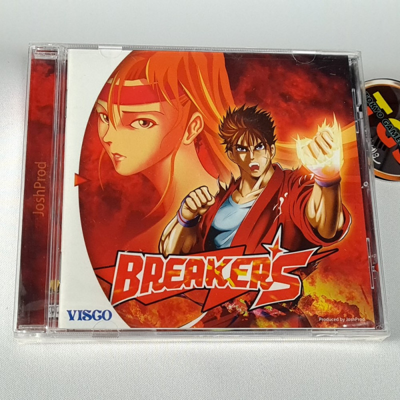 Breakers's Dreamcast RegionFree NTSC-J-US NEW JoshProd/PixelHeart Visco Vs Fighting