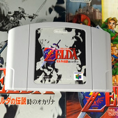 The Legend Of Zelda Ocarina of Time Nintendo 64 + Reg. & Sticker Japan Ver. nintendo 1998 N64 Zelda Densetsu