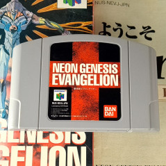 NEON GENESIS EVANGELION Nintendo 64 Japan Game N64 Bandai Gainax Action