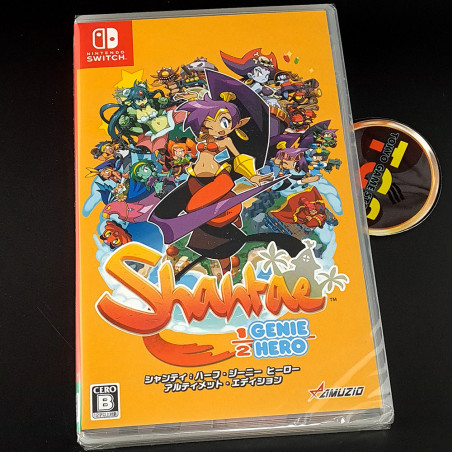 Shantae: Half-Genie Hero [Ultimate Edition] SWITCH Japan Physical Game New Platform