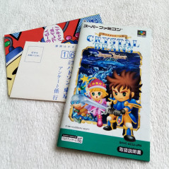 Crystal Beans From Dungeon Explorer Super Famicom (Nintendo SFC) Japan Ver. TBE RPG Hudson Soft 1995 SHVC-P-AC3J