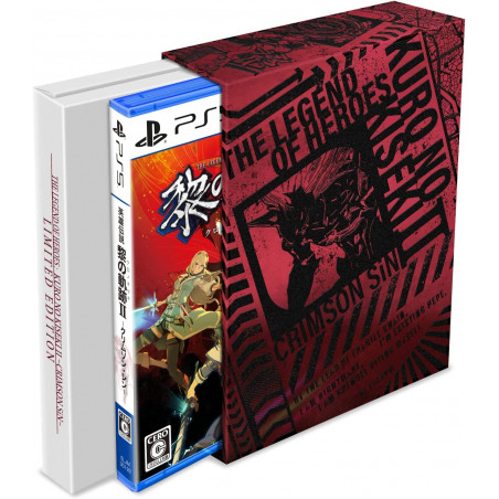 The Legend of Heroes: Kuro no Kiseki II: CRIMSON SiN [Limited Edition] PS5 Japan NEW RPG Falcom
