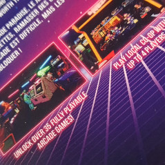 Arcade Paradise SWITCH USA NEW Game In EN-FR-DE-ES-IT-KR-CH-JP-RU Compilation