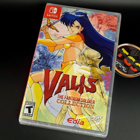 VALIS: THE FANTASM SOLDIER COLLECTION Switch NEW Limited Run Game LRG137 EDIA Action