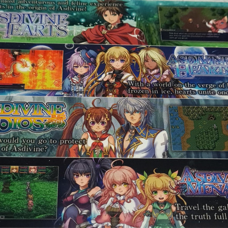 ASDIVINE COLLECTION Switch NEW Limited Run Game LRG Kemco Compilation RPG