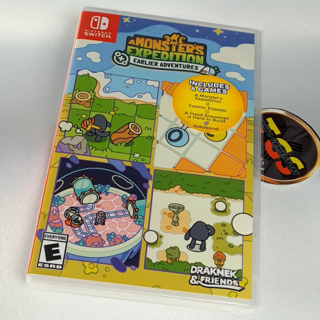 A Monster's Expedition + Earlier Adventures SWITCH USA NEW DraknekPuzzle Adventure
