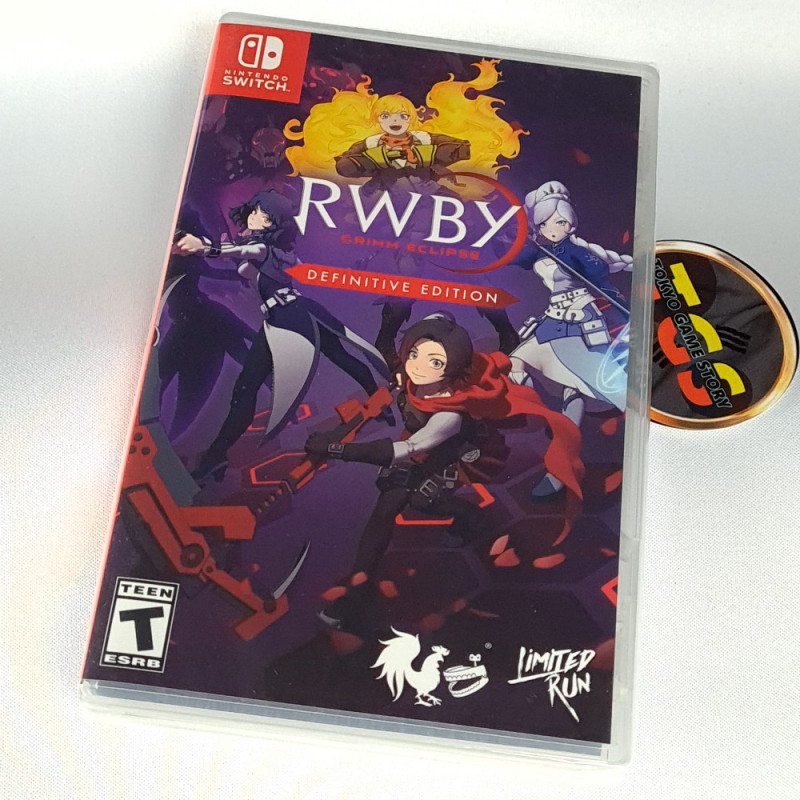 RWBY: GRIMM ECLIPSE Definitive Edition Switch NEW Limited Run Game In (FR-EN-DE-IT-ES-JP-PT-CH-RU)Action Adventure