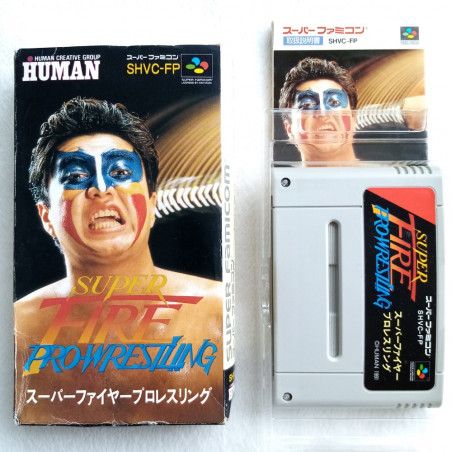 Super Fire Pro-Wrestling Super Famicom (Nintendo SFC) Japan Ver. Human 1991 SHVC-FP