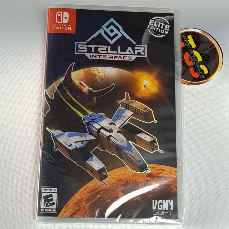 Stellar Interface Elite Edition SWITCH US NEW (4000 copies) Game In EN-FR-DE-KR-PT-RU-ES Shmup