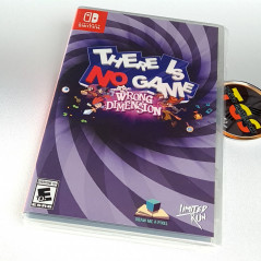 THERE IS NO GAME: WRONG DIMENSION Switch Limited Run Game LRG131 New (FR-EN-DE-IT-ES-CH-RU-PT)