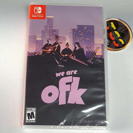 We Are OFK  SWITCH US Physical Edition NEW Iam8bit Musical Adventure