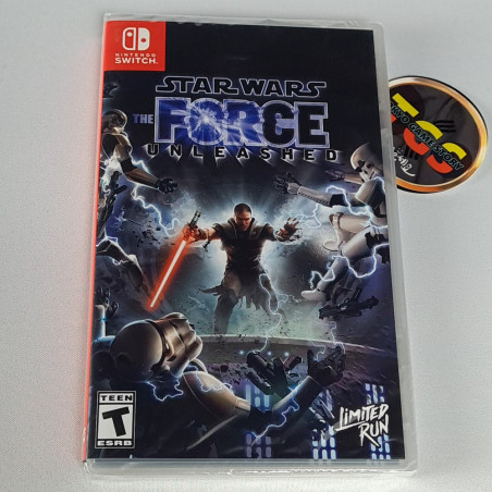 STAR WARS: THE FORCE UNLEASHED Switch NEW Limited Run Game LRG146 (FR-EN-DE-IT-ES-JP-CH) Action Adventure