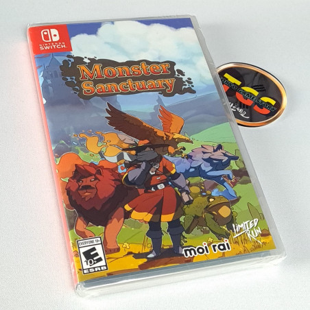 MONSTER SANCTUARY Switch NEW Limited Run Game LRG134 (FR-EN-DE-IT-ES-RU-CH) Platform RPG