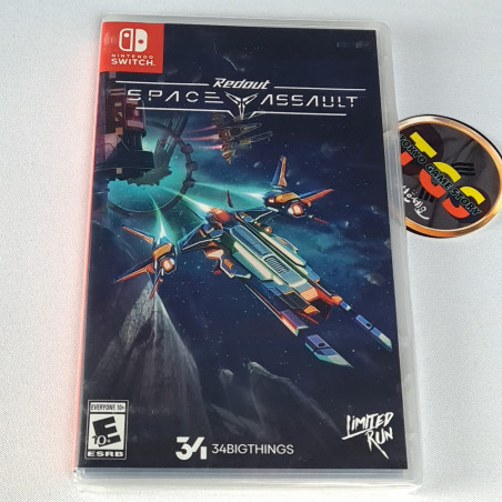 REDOUT: SPACE ASSAULT Switch NEW Limited Run Game LRG128 (FR-EN-DE-IT-ES-JP-KR-RU-PT) Action