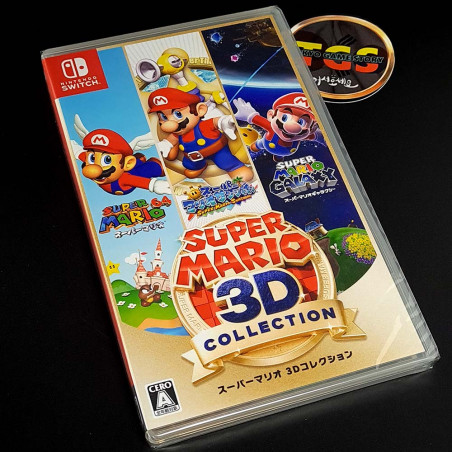 Super Mario 3D Collection Switch Japan Game In EN-FR-DE-JP New Action Adventure Nintendo