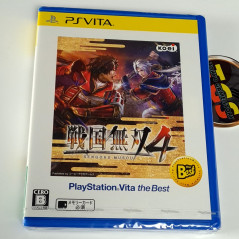Sengoku Musou 4 (the Best) Sony PS Vita Japan Ver. Neuf/NewSealed PSVita Koei Action