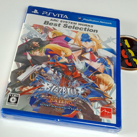 Blazblue: Continuum Shift Extend (Best Selection) PS Vita Japan Neuf/NewSealed PSVita Vs Fighting Arc System Works