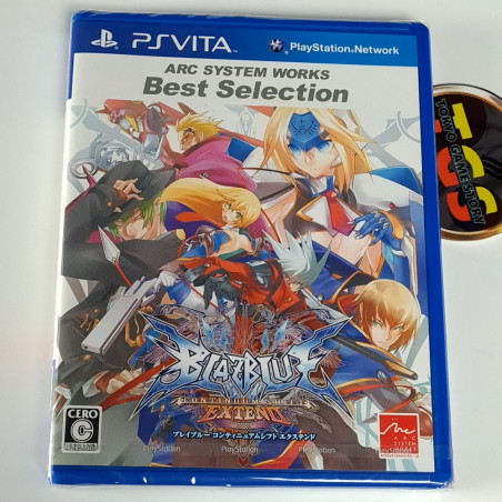Blazblue: Continuum Shift Extend (Arc System Works Best Selection) PS Vita Japan NEW Ver. PSVita Vs Fighting