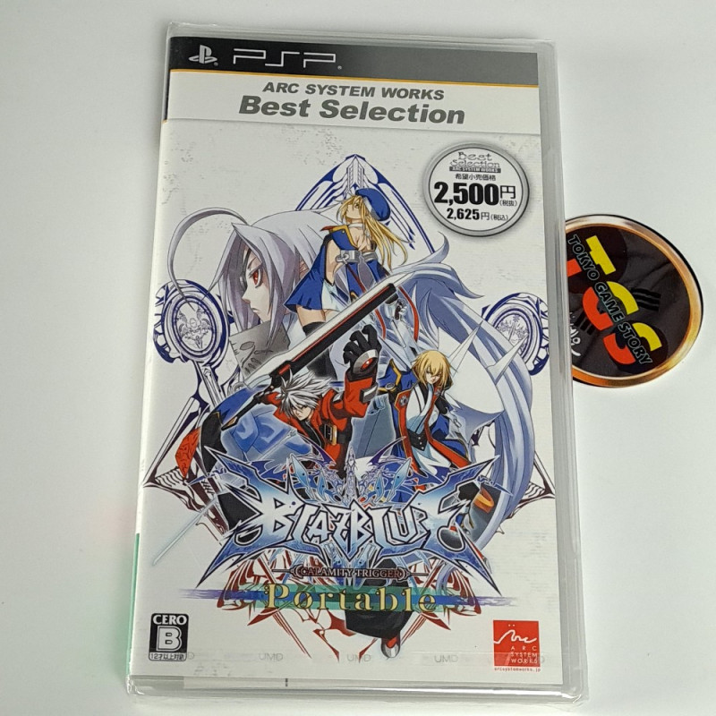 BlazBlue Portable (ASW Best Selection) PSP Japan Ver. NEW Arc System Vs Fighting