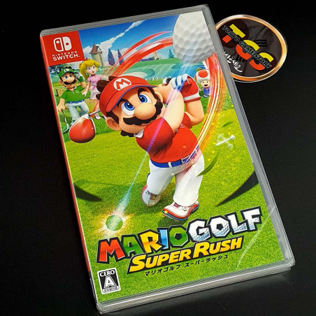 Mario Golf Super Rush Switch Japan Game In EN-FR-DE-ES-IT-JP-KR-CH New Sports Nintendo