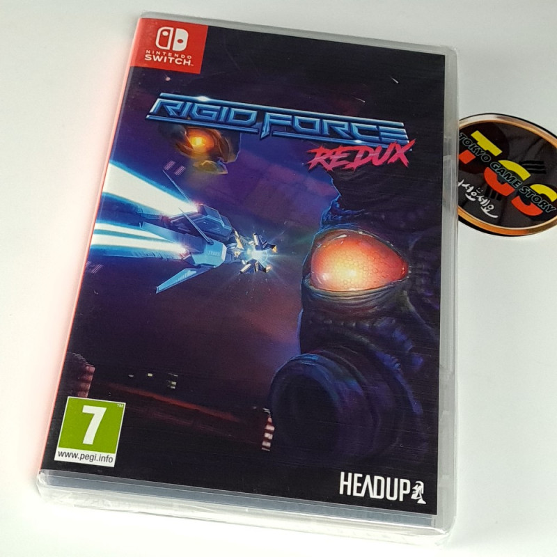 Rigid Force Redux Switch HEADUP004 Game In EN-FR-DE-ES-IT..NEW Shmup