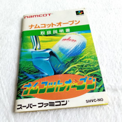 Namcot Open Golf Super Famicom (Nintendo SFC) Japan Ver. SHVC-NO