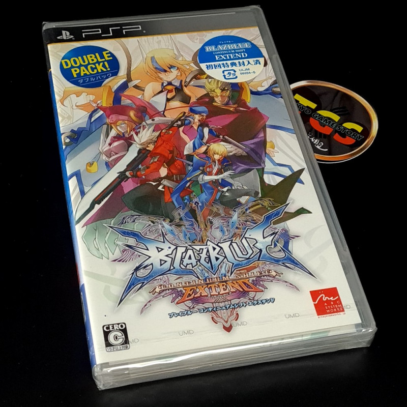 Blazblue: Continuum Shift Extend Double Pack PSP NEW Japan Game Versus Fighting