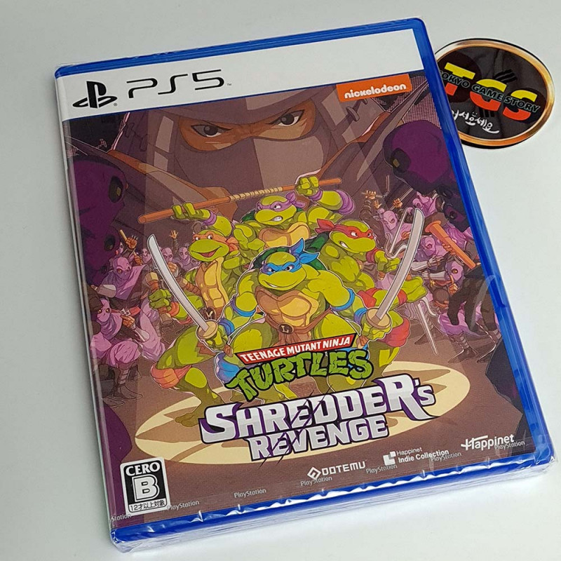 Teenage Mutant Ninja Turtles: Shredder's Revenge PS5 Japan Game In EN-FR-DE-ES-IT-PT New