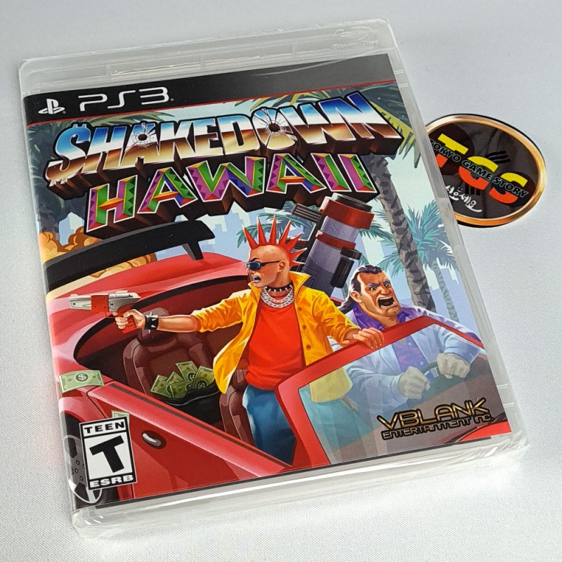 Shakedown Hawaii PS3 Playstation 3 USA NEW (Region Free) VBlank Action Adventure