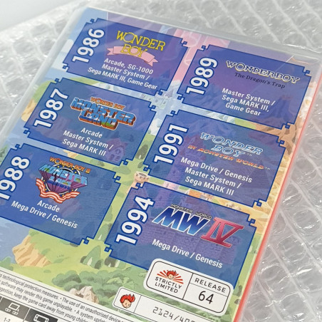 Wonder Boy Anniversary Collection 21 Ver.+PostCard SWITCH New Strictly Limited 64