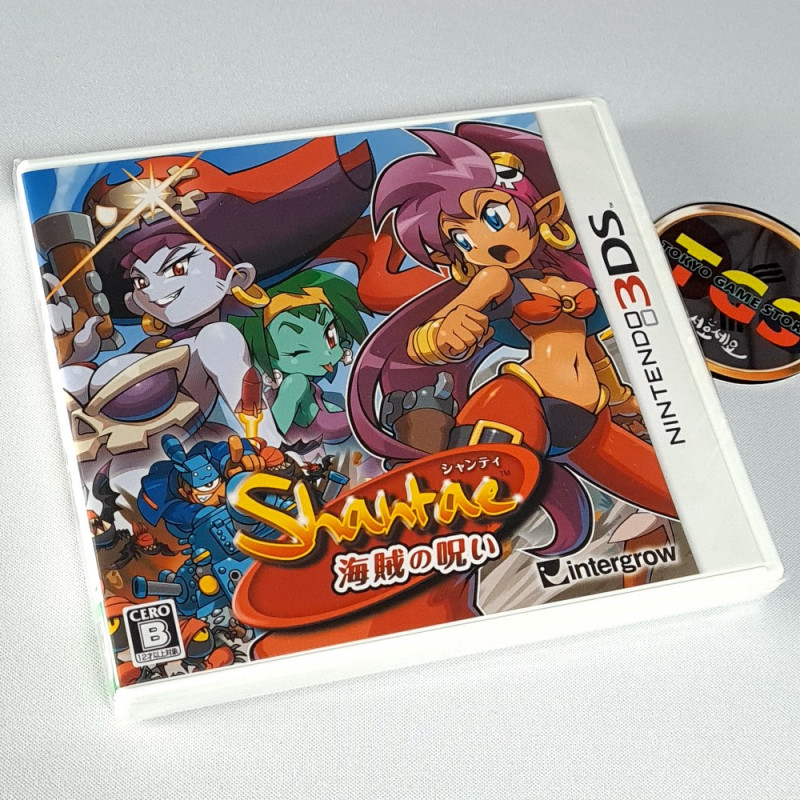 Shantae and the Pirate's Curse Nintendo 3DS Japan Game InterGrow Platform  Action