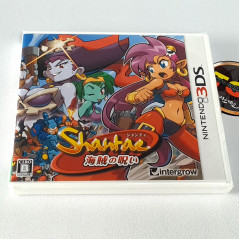 Shantae and the Pirate's Curse Nintendo 3DS Japan NEW Sealed InterGrow Platform Action