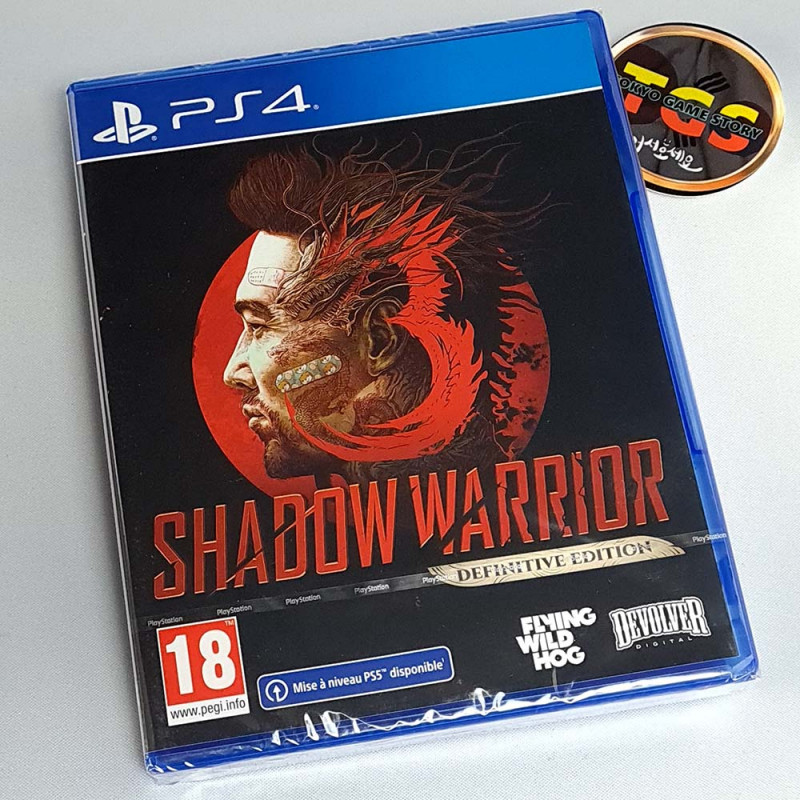 Shadow Warrior Definitive Edition PS4 FR Game In EN-FR-DE-ES-IT-JP-CH NEW Action