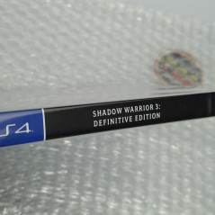 Shadow Warrior Definitive Edition PS4 FR Game In EN-FR-DE-ES-IT-JP-CH NEW Action