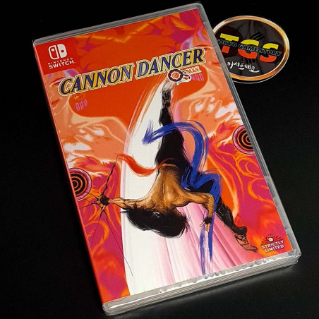 Cannon Dancer Osman +Card Switch Strictly Limited Game in EN-DE-ES-FR-IT-JP NEW Strider Action
