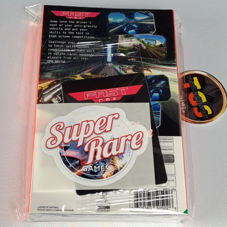 Fast RMX (+ SteelBook) SWITCH NEW Super Rare Games SRG78 (2000Ex.) (EN-FR-JP-DE) Racing