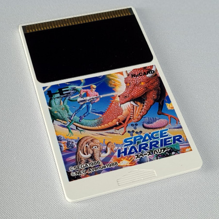 スペースハリアー Nec PC Engine Hucard Japan Ver. PCE SEGA 3D Shooter 1988
